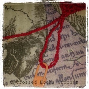 Safety marker in loop of last stitch